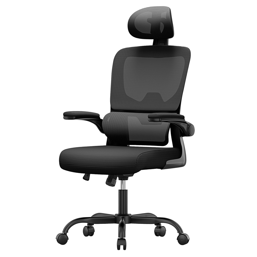Chaise de Bureau Ergonomique multi-zones avec maille respirante – Office C-870