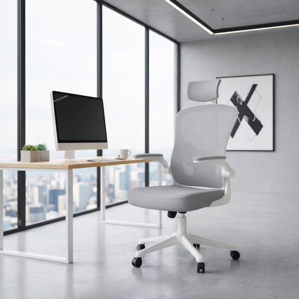 Chaise de Bureau Ergonomique à Support Lombaire Renforcé – Office C-770