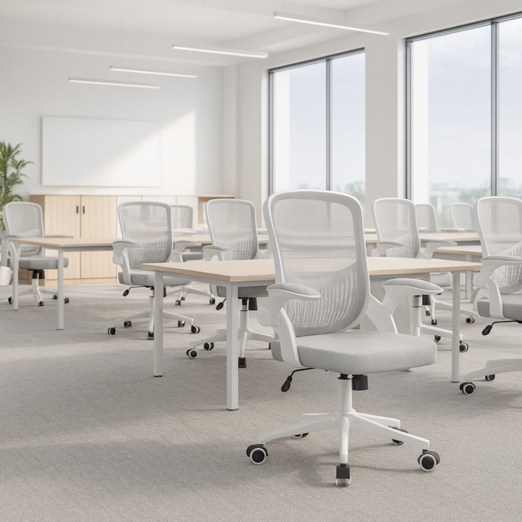 Chaise de Bureau Ergonomique avec Dossier en Maille Large – Office C-570