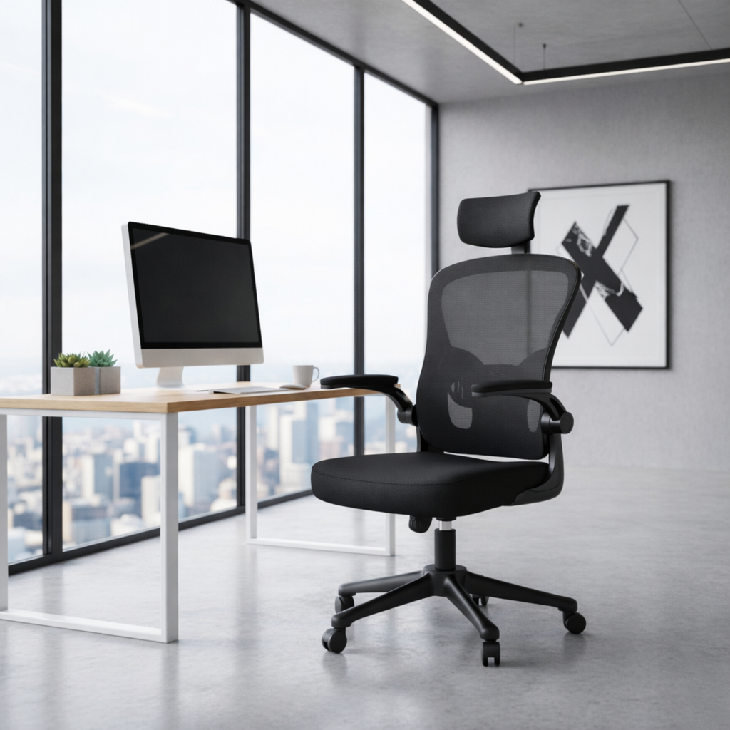 Chaise de Bureau Ergonomique à Support Lombaire Renforcé – Office C-770