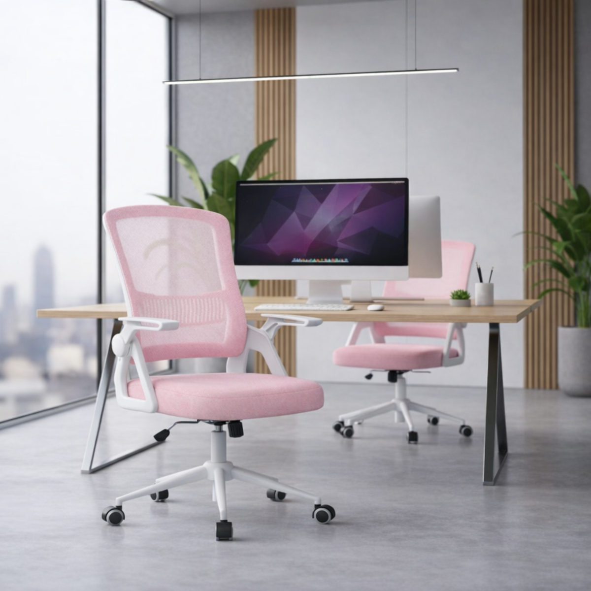 Chaise de Bureau Ergonomique Légère et Maniable – Office C-470
